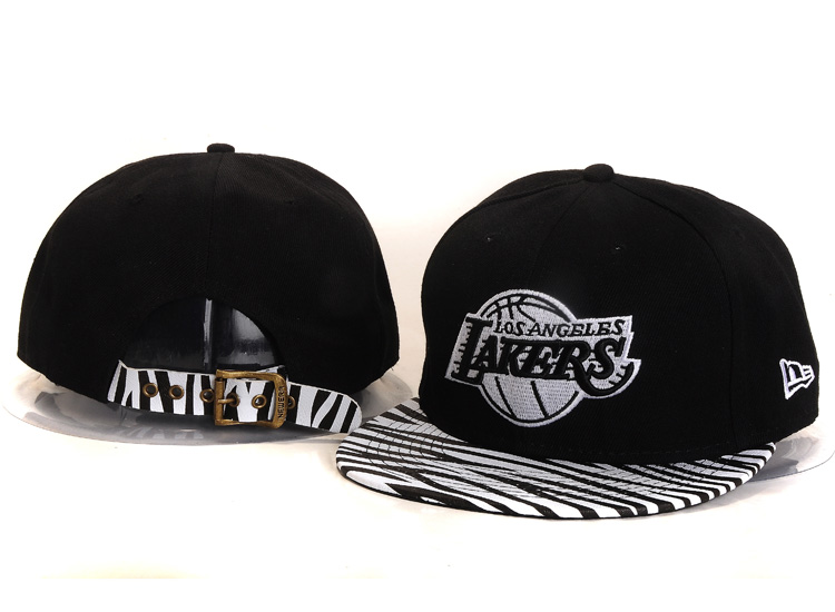 NBA Los Angeles Lakers NE Strapback Hat #17